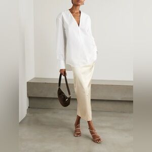 Toteme V neck Cotton Shirt